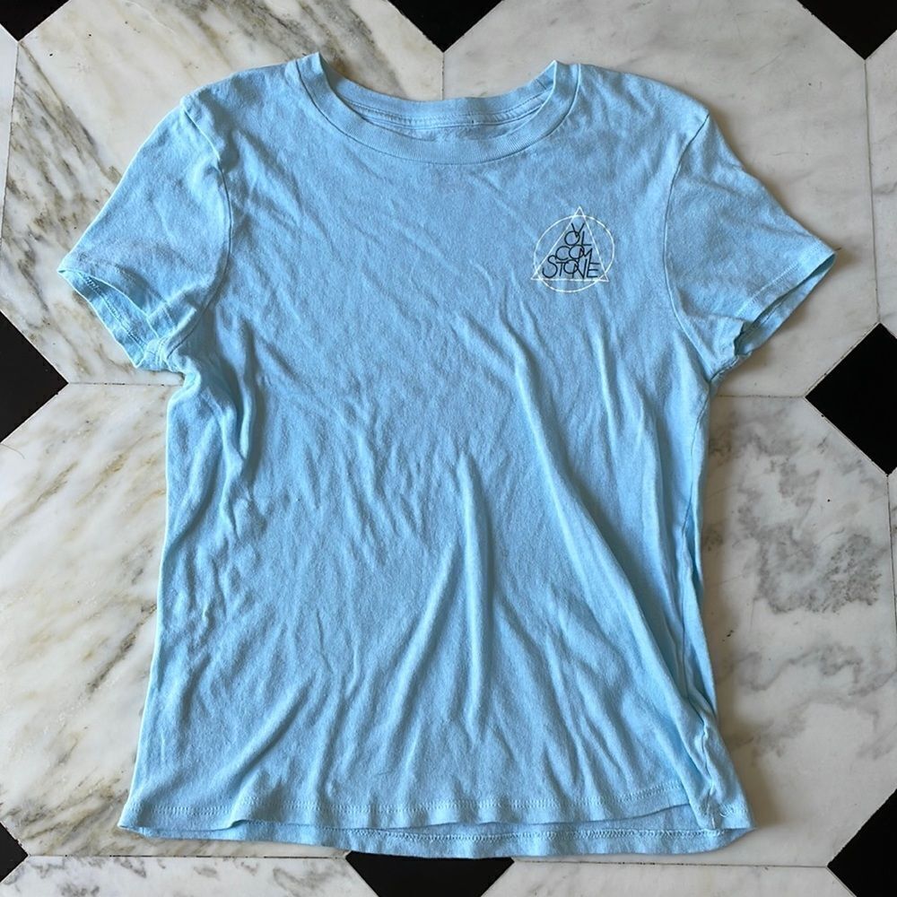 Volcom Light Blue Shortsleeve Tee
